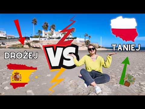 ILE NAPRAWDĘ KOSZTUJE ŻYCIE W HISZPANII? 🇪🇸 vs 🇵🇱 – prawda o cenach i gdzie jest taniej! 😳