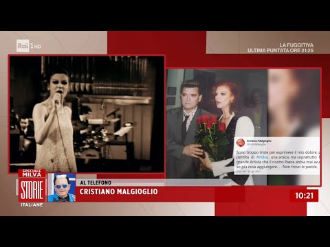 Addio Milva: il ricordo di Cristiano Malgioglio - Storie italiane 26/04/2021