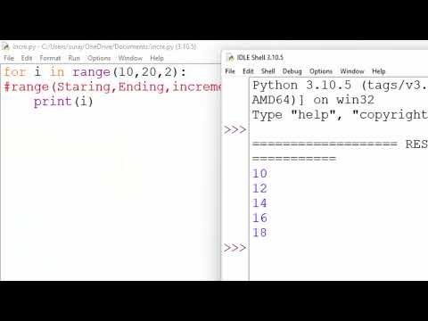 Increment In Python With For Loop In Pythoncomputerexcelsolution