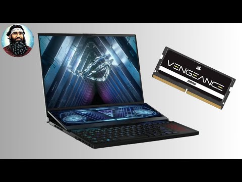 Installing RAM & Disassembly Teardown of Asus ROG Zephyrus Duo 16