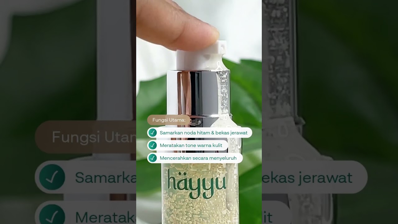 Kok bisa satu serum bikin glowing sekaligus anti aging?😎 #hayyuclinic #hayyu #skincareroutine