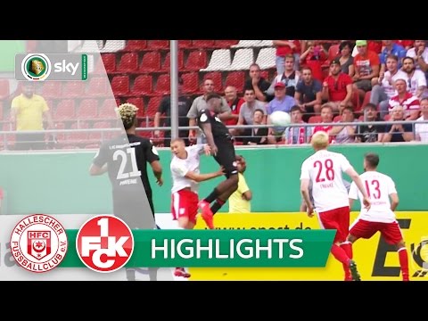 Hallescher FC - 1. FC Kaiserslautern 4:3 n.V. | Highlights DFB-Pokal 2016/17 - 1. Runde