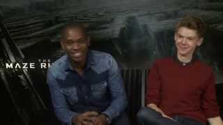 The Maze Runner - Aml Ameen and Thomas Brodie-Sangster interview | Empire Magazine video