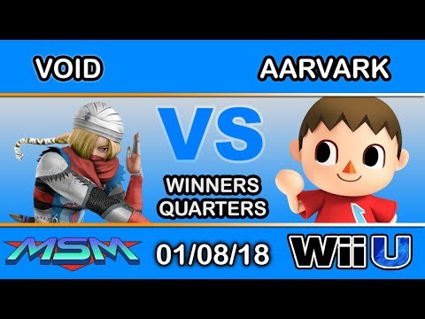 MSM 128 - CLG | VoiD (Sheik) Vs. BSD | Aarvark (Villager) Winners Quarters - Smash 4