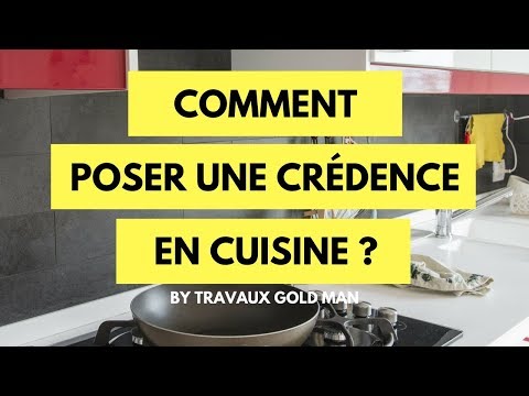 comment poser credence cuisine