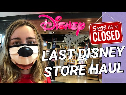 Última visita à Disney Store canadense | Disney Merch Haul