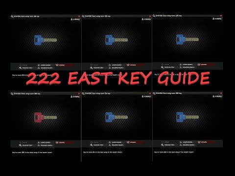 Shoreline 222 East Key Guide | Escape from Tarkov