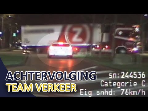 Politie | Achtervolging | 157 km/u waar 50 km/u is toegestaan | Team Verkeer Midden-Nederland