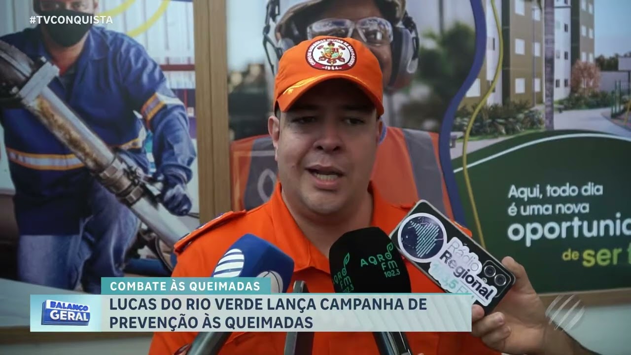Lucas do Rio Verde lança campanha de combate às queimadas durante período de estiagem