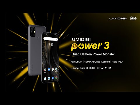 Quad Camera Power Monster UMIDIGI Power 3 is Here!
