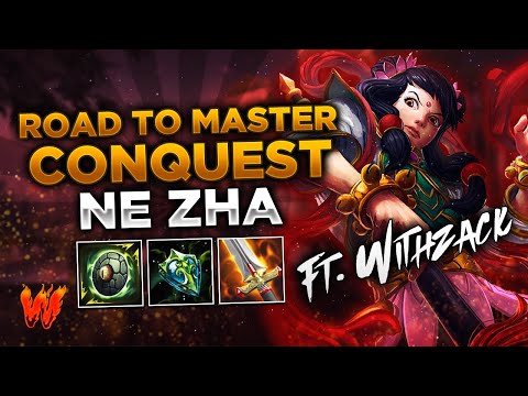 NE ZHA, NOS MOVEMOS BONITO ft. WithZack - Warchi - Smite Road to Master Conquest