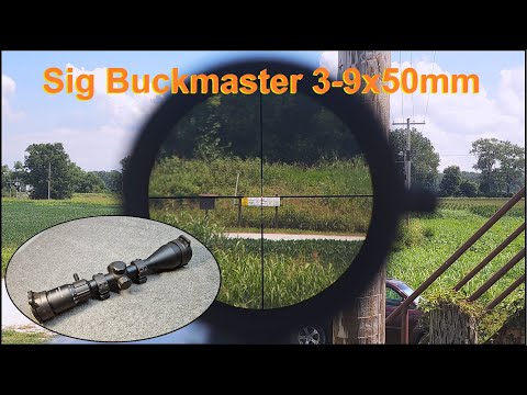 Sig Buckmaster 3-9x50 Hellfire BDC - Hunting for Value Ep. 2 - Illumination Done Right