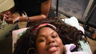 Best-friend does my mink lashes