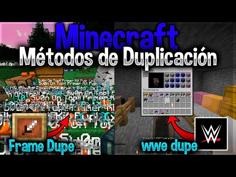 How to Duplicate Items in Minecraft 1.18.x - 1.12.2 WWE and Frame Dupe!  Lawless Minecraft, Part 1!