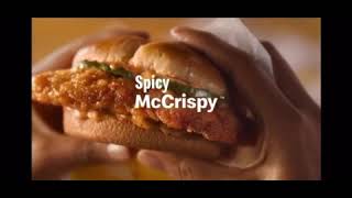 Spicy McCrispy McDonald’s Commercial 2023