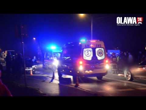 Potrącenia na pasach ul. Wiejska [15.10.2013 Oława]