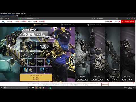 Warframe Prime Vault kaufen oder nicht? [Deutsch/German]