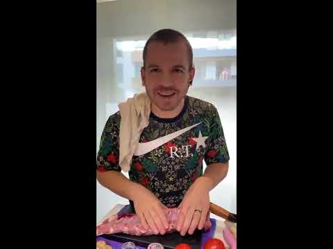 David Muñoz (Dabiz Muñoz) - Tacos de costillar de cerdo asado, lacado y súper jugoso - DiverXO