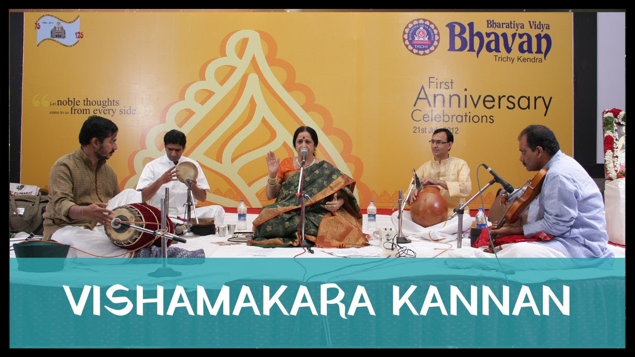 Vishamakara Kannan by Padmashri Awardee Sangita Kalanidhi Smt Aruna Sairam at Bharatiya Vidya Bhavan