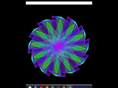 Mesmerizing Geometric Pattern Design Python Turtle Tutorial Pythonturtlegraphics Codingmagic