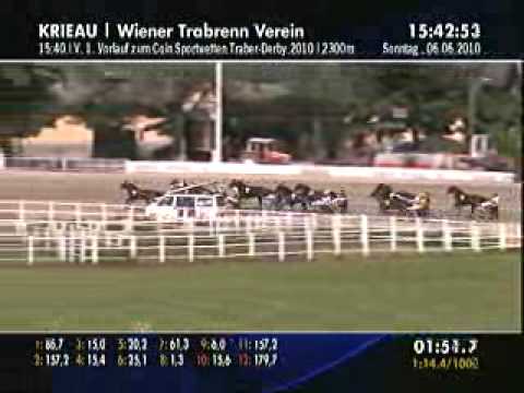1. Vorlauf zum Coin Sportwetten Traber-Derby 2010 - Ronaldinho / Gerhard Biendl