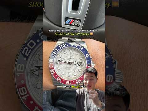 Rating My Followers' Retail Journey - Day 20: SMOOTH LA Rolex AD Journey 🌇