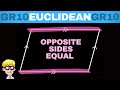 Proving Opposite Sides of a Parallelogram Are Equal Using Congruency