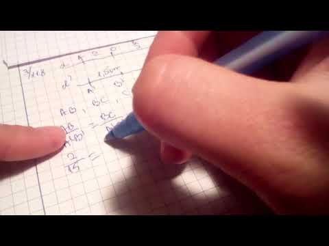 Fie punctele A B C D pe dreapta d astfel incat AB= 2, BC=8/3, CD=4. Construti pe dreapta d' || d pun