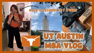 BACK TO SCHOOL AT 29: UT Austin MBA Grad School VLOG | Crystall Cho