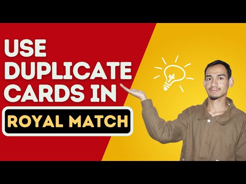 How To Use Duplicate Cards In Royal Match // ROYAL MATCH