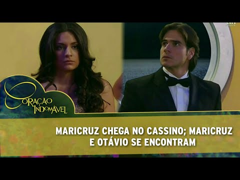 Coração Indomável - Maricruz chega na Ilha Dourada e se encontra com Otávio no cassino
