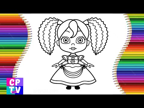 Poppy Playtime Doll Coloring Pages Syn Cole   Gizmo Summer Was Fun & Laura Brehm   PrismNCS Release