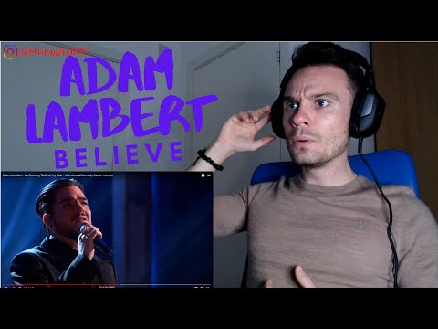 FIRST TIME hearing Adam Lambert - Believe