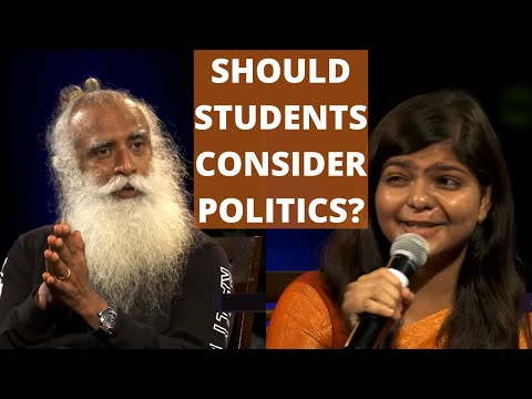 Should Students Enter Politics? | Sadhguru | Youth & Truth @ JNU