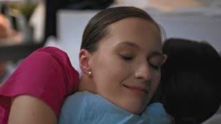 Lesbian Sisters Kissing Sleepover