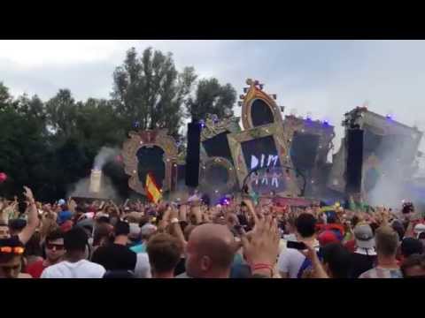 Tomorrowland 2014 - Opening Steva Aoki  - Dim Mak Stage