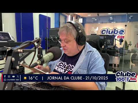 Jornal da clube- 21/10/2025 - Edição da Manhã