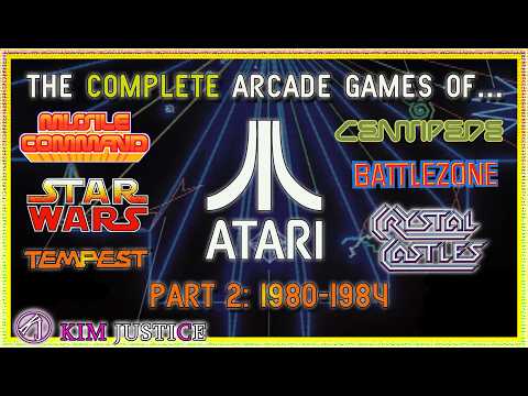The Story and COMPLETE Arcade Games of Atari: Part 2 - 1980-1984