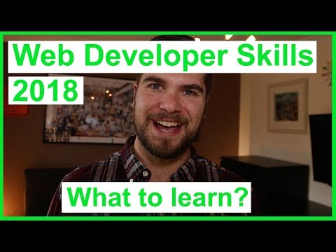 The Skills Needed to be a Web Developer in 2018
