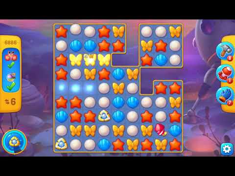 Fishdom 2021 - Level 6886   #playrix #fishdom #gaming