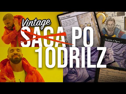 No Urza's Saga! Vintage Paradoxical Outcome with Tendrils of Agony | Magic the Gathering Power 9 MTG