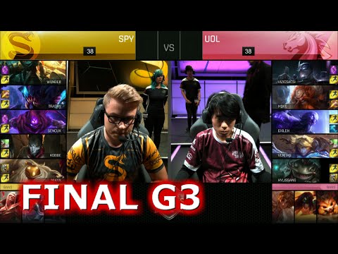 Splyce vs UOL (Unicorns of Love) | Game 3 Finals S6 Worlds 2016 EU Regionals Round 3 | SPY vs UOL G3