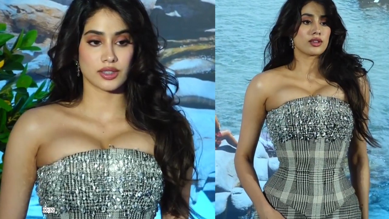Janhvi Kapoor, Janhvi Kapoor fashion, tight curves, voluptuous style, sexy outfits, chic fashion, Bollywood style icon, Janhvi Kapoor photoshoot, celebrity curves, hourglass silhouette, trending fashion, Janhvi Kapoor style, glamorous outfits, body-con dresses, red carpet looks, Janhvi Kapoor viral photos, ethnic chic, modern glamour, style inspiration.