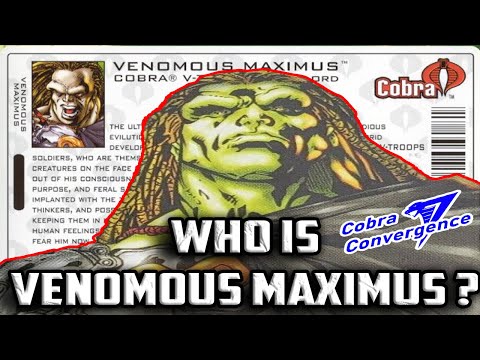 History and Origin of GI Joe's VENOMOUS MAXIMUS! (Redux)
