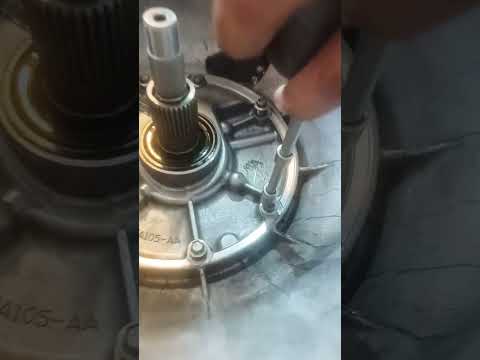 aode 4r75w transmission tear down pump removal