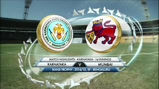 Karnataka vs Mumbai Ranji Trophy Match Highlights