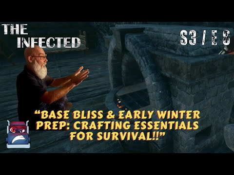The Infected Gameplay S3/E8 "Base Bliss & Early Winter Prep: Crafting Essentials for Survival