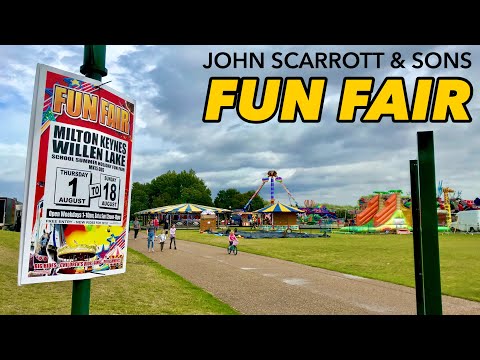 Scarrott’s Fun Fair Willen Lake Vlog 11th August 2019