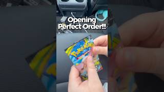 Opening perfect order!!! #pokemon #pokemoncards #pokemontcg #blowup ￼
