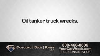 Oil Tanker Tuck Wrecks. Call 800-460-0606 or go to yourcarwreck.com for a free consultation
